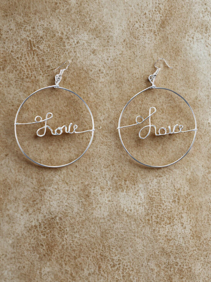 LOVE earrings