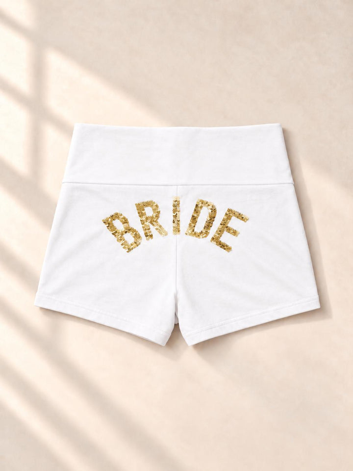 COZY shorts, bride