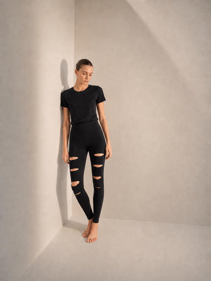 Cut out leggings